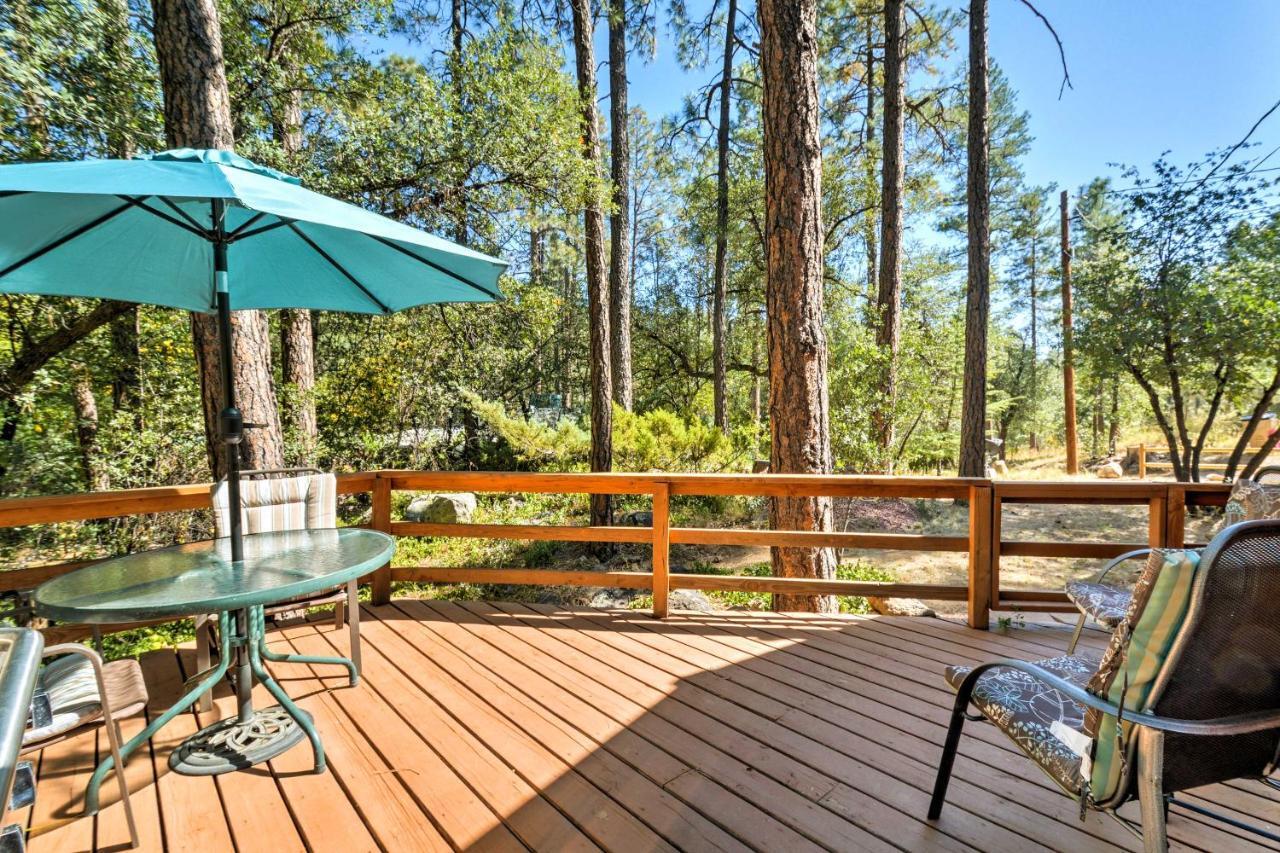 Villa Cozy Cabin With Ac And Deck, 5 Mi To Downtown Prescott Exterior foto